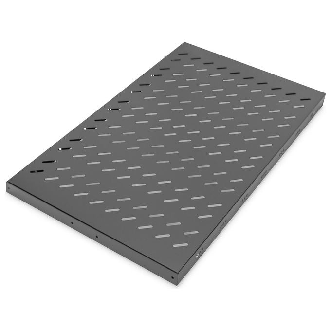 Digitus DN-19 TRAY1-1000-ECB Ripiano Fisso per Armadio Rack 19'' 1U profondita' 77cm portata 50 Kg colore Nero
