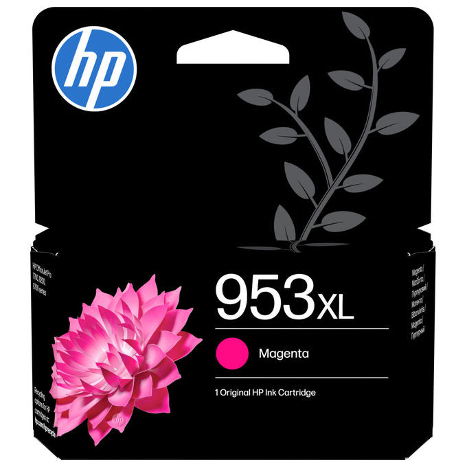 HP F6U17AE 953XL Cartuccia Inchiostro Alta Capacita' Inkjet a Base di Pigmento 1600 pagine colore Magenta