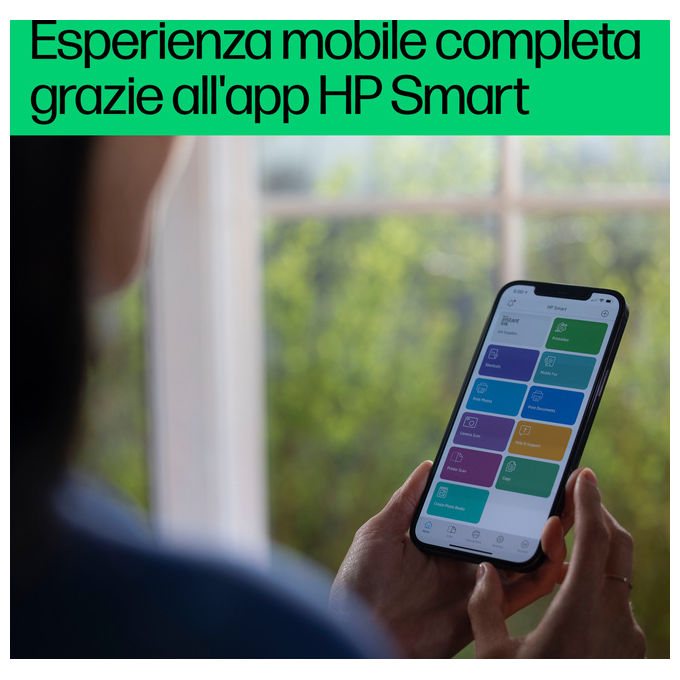 HP 588R4B DeskJet 2822e Stampante Multifunzione Inkjet A4 Stampa Copia Scansione Wi-Fi AirPrint HP Instant Ink colore Blu