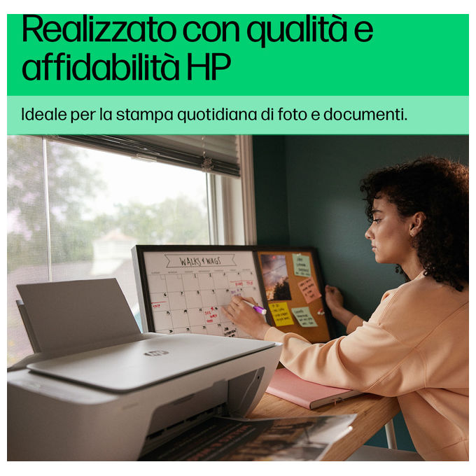 HP 588R4B DeskJet 2822e Stampante Multifunzione Inkjet A4 Stampa Copia Scansione Wi-Fi AirPrint HP Instant Ink colore Blu