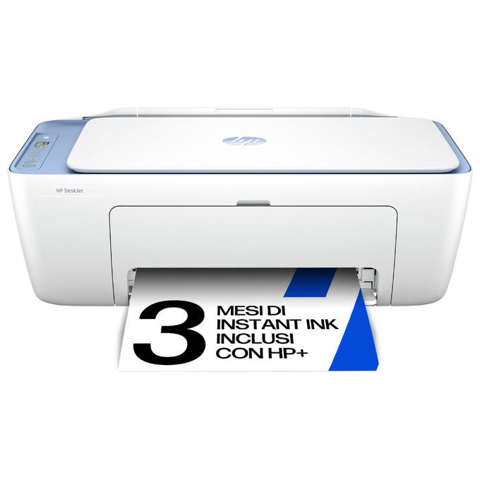 HP 588R4B DeskJet 2822e Stampante Multifunzione Inkjet A4 Stampa Copia Scansione Wi-Fi AirPrint HP Instant Ink colore Blu