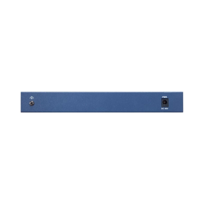 Hikvision DS-3E0510P-E-M Switch Non Gestito L2 8 Porte PoE Gigabit 1 Porta RJ45 1 Porta SFP 58W 20 Gbps colore Blu