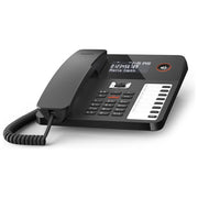 Gigaset DESK 800A Telefono DECT a filo con segreteria display LCD vivavoce rubrica 200 voci colore Nero