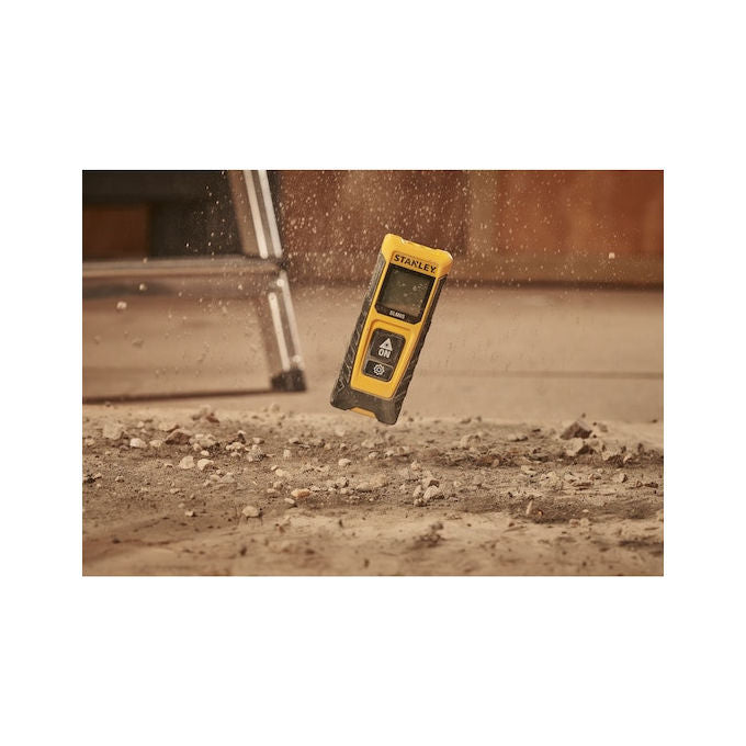 Stanley SLM65 Distanziometro Laser 20 m precisione 3 mm display LCD calcolo area volume colore Nero Giallo
