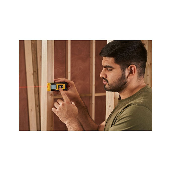 Stanley SLM65 Distanziometro Laser 20 m precisione 3 mm display LCD calcolo area volume colore Nero Giallo