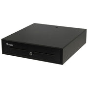 Equip 351010 Cassetto per Contanti POS RJ11 4 scomparti banconote 8 monete vaschetta rimovibile colore Nero