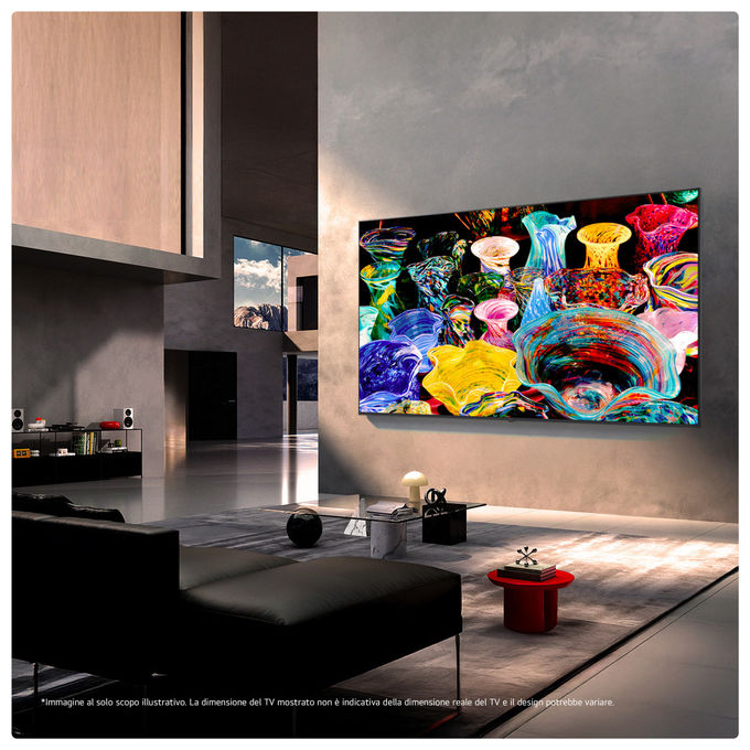 LG 75MRGB87B6B MRGB87 Smart TV 75'' Mini RGB 4K Dolby Vision Dolby Atmos webOS 26 colore Nero