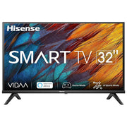 Hisense 32A4S Smart TV 32'' HD Ready LED VIDAA U9 HDR10 HLG Game Mode Wi-Fi AirPlay 2 DTS Virtual X colore Nero