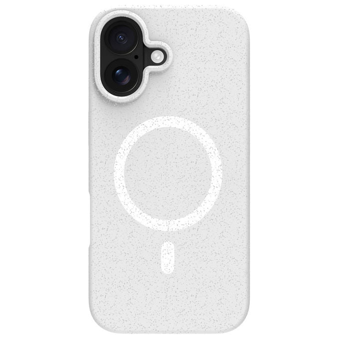 Celly COLMAGGLI1150WH Cover iPhone 17 TPU Glitter MagSafe colore Bianco