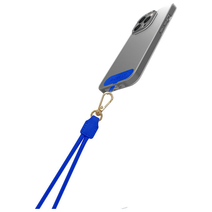 Celly COLNECKLACETBL Offset Collection Laccetto da collo universale regolabile 140 cm colore Blu