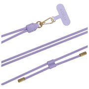 Celly COLNECKLACETVL Offset Collection Laccio da Collo Universale in Tessuto 140 cm colore Viola