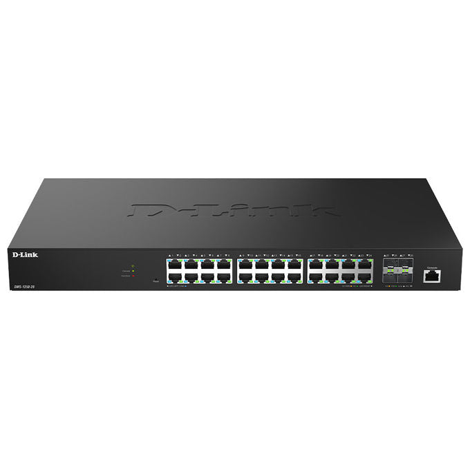 D-Link DMS-1250-28-E Switch Gestito L2 24 porte 2.5G Ethernet 4 porte SFP+ 10G 200 Gbit-s colore Nero