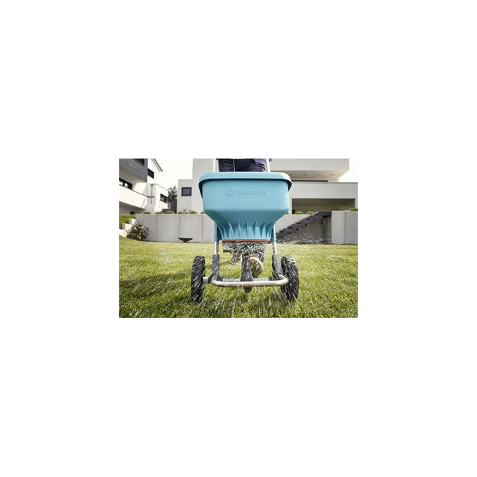 Gardena 436-20 XL Spandiconcime Carrello 18 L superficie fino a 800 m² colore Nero Blu Arancione Argento