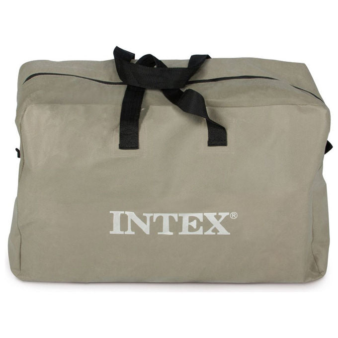 Intex 68307NP Explorer K2 Kayak gonfiabile 2 posti 312x91x51 cm 180 Kg 3 camere d'aria sedili gonfiabili pagaie e pompa incluse colore Giallo