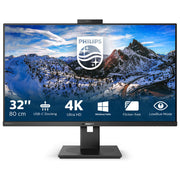 Philips 329P1H-00 P Line Monitor PC 31.5'' IPS 4K Ultra HD USB-C Docking 90W Webcam Hub USB 3.2 Ethernet colore Nero