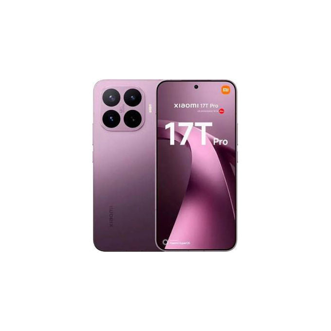 Xiaomi 17T PRO Smartphone 5G 12GB RAM 512GB Display 6.83'' AMOLED 144Hz Dual SIM colore Deep Violet