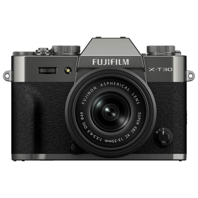 Fujifilm X-T30 III Fotocamera Mirrorless APS-C 26,1 MP 6.2K obiettivo XC 13-33mm F3.5-6.3 OIS colore Antracite
