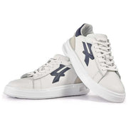 U-Power 0UB20079-40 Urban Blair Scarpe da Lavoro Basse Pelle e Suede Suola Infinergy Antiscivolo OB-SR colore Bianco Blu Beige