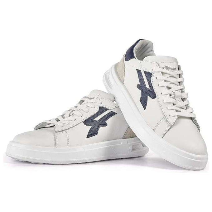 U-Power 0UB20079-40 Urban Blair Scarpe da Lavoro Basse Pelle e Suede Suola Infinergy Antiscivolo OB-SR colore Bianco Blu Beige