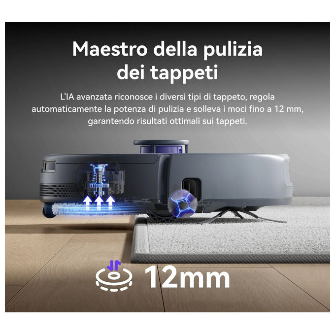 Narwal CP-ZD-A00116-00-00 Freo Z10 Ultra Robot aspirapolvere LiDAR 18000 Pa autonomia 210 min Wi-Fi mappatura 3D colore Dark Grey
