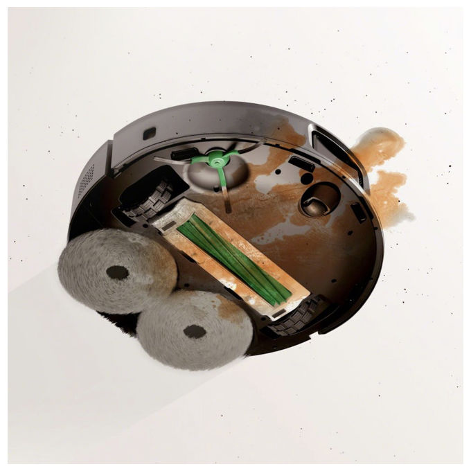 IRobot N185040 Roomba 505 Combo Plus Robot aspirapolvere LiDAR 0,295 L autonomia 87 min Wi-Fi Alexa Google Assistant colore Nero