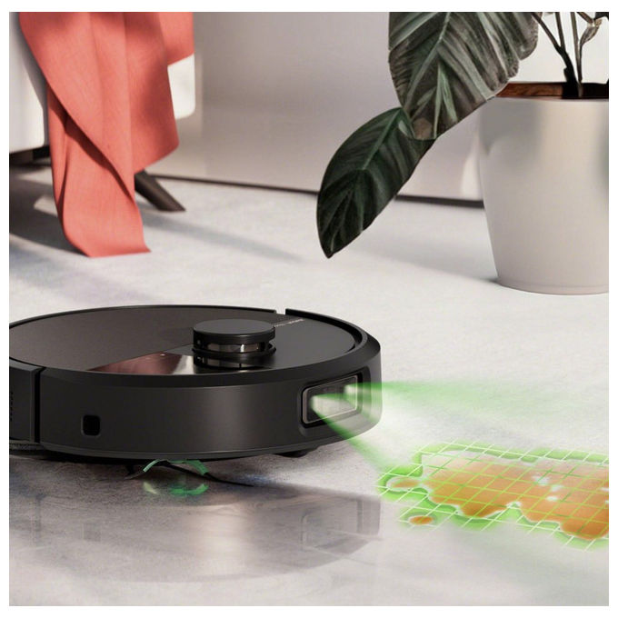 IRobot N185040 Roomba 505 Combo Plus Robot aspirapolvere LiDAR 0,295 L autonomia 87 min Wi-Fi Alexa Google Assistant colore Nero