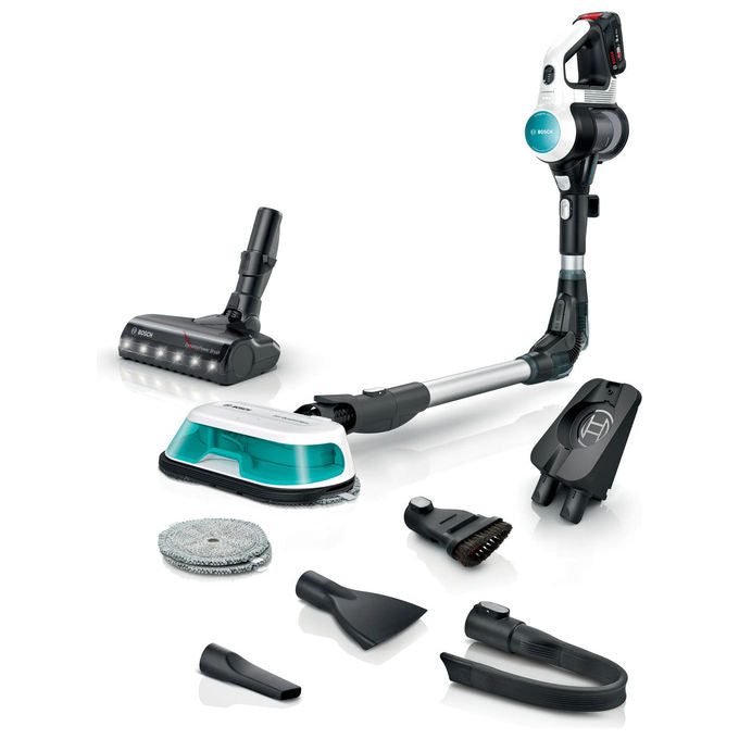 Bosch BCS71HYG4 Unlimited 7 Aspirapolvere Scopa Elettrica 2in1 HEPA 0.3 L 40 min 82 dB colore Bianco