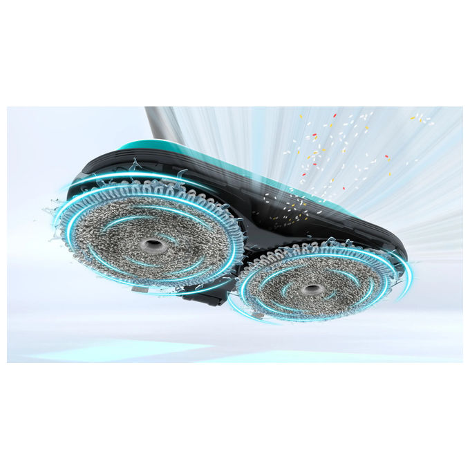 Bosch BCS71HYG4 Unlimited 7 Aspirapolvere Scopa Elettrica 2in1 HEPA 0.3 L 40 min 82 dB colore Bianco