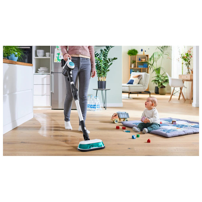 Bosch BCS71HYG4 Unlimited 7 Aspirapolvere Scopa Elettrica 2in1 HEPA 0.3 L 40 min 82 dB colore Bianco