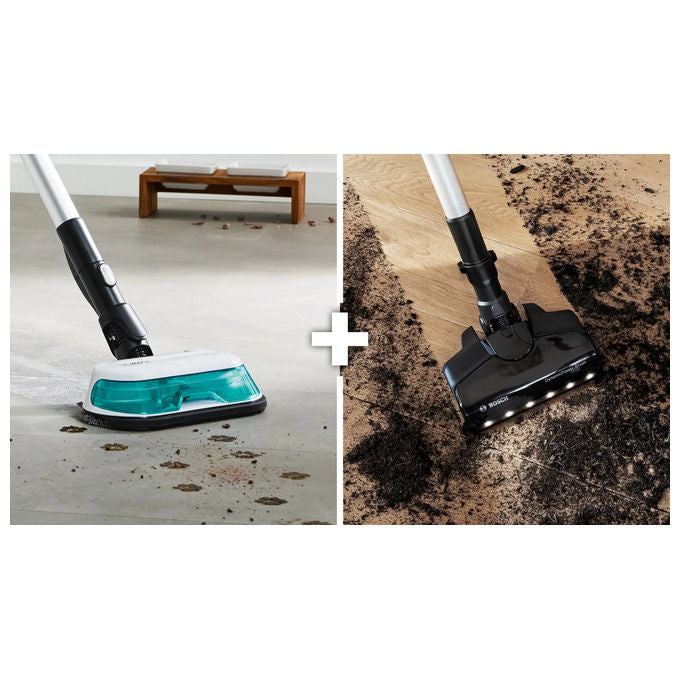 Bosch BCS71HYG4 Unlimited 7 Aspirapolvere Scopa Elettrica 2in1 HEPA 0.3 L 40 min 82 dB colore Bianco