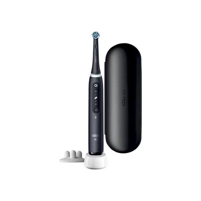 Oral-B 414964 iO 5s Spazzolino elettrico Rotante 5 modalita' Timer 4x30 sec colore Nero
