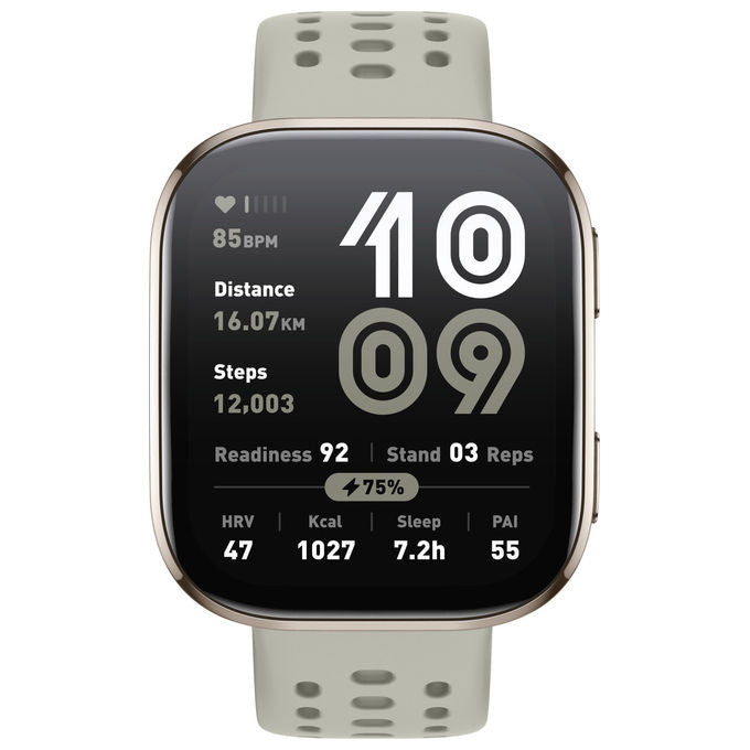 Amazfit W2435EU4N Bip 6 Smartwatch AMOLED 1,97'' GPS Bluetooth 5.2 140+ Sport 5 ATM 14 giorni autonomia colore Stone