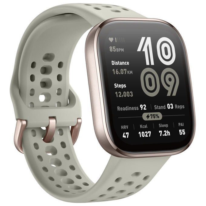 Amazfit W2435EU4N Bip 6 Smartwatch AMOLED 1,97'' GPS Bluetooth 5.2 140+ Sport 5 ATM 14 giorni autonomia colore Stone
