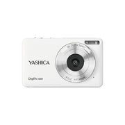 Yashica YAS-DG100P-WH DigiPix 100 Fotocamera Compatta 5 MP Zoom Digitale 16x Schermo LCD 2.4'' MicroSD 64 GB USB Type-C colore Bianco