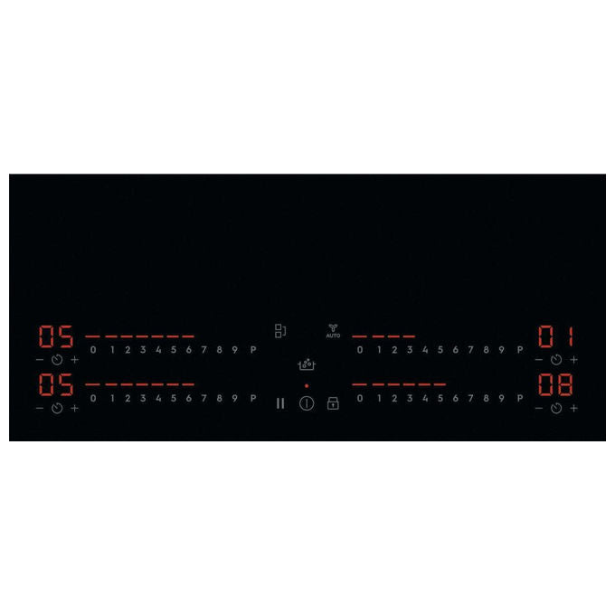 Electrolux KIS82453I Serie 700 Piano cottura a induzione 80 cm 4 zone SenseBoil Hob2Hood Touch colore Nero