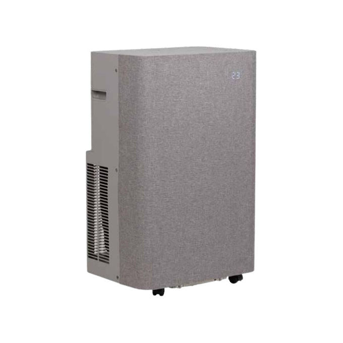 Argoclima ALPHA PLUS Condizionatore portatile 13000 BTU per ambienti fino a 50 m² Classe A Pompa di Calore Wi-Fi colore Grigio