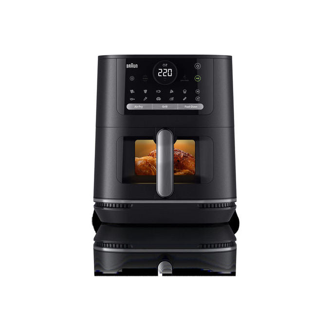 Braun HF5073 MultiFry 5 Friggitrice ad aria 6 L 2000 W 20 programmi Display Digitale colore Nero