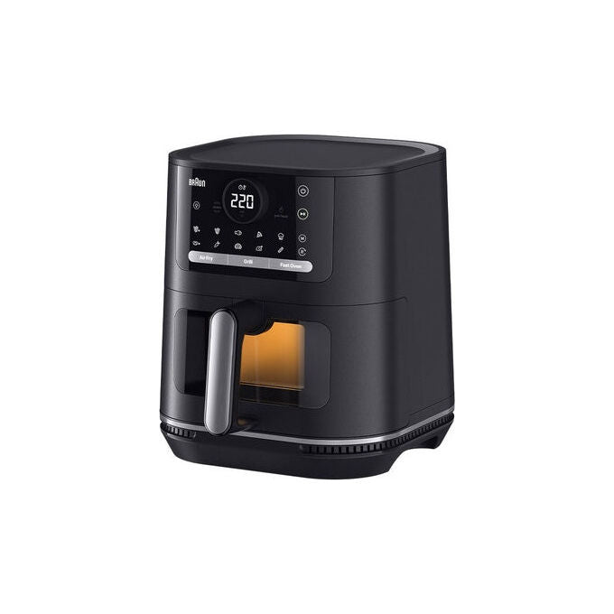 Braun HF5073 MultiFry 5 Friggitrice ad aria 6 L 2000 W 20 programmi Display Digitale colore Nero