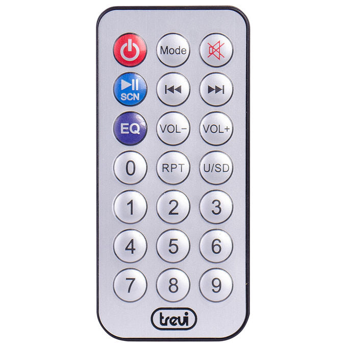 Trevi XF 380 KB Altoparlante da Festa Karaoke Wireless 50W Bluetooth TWS Batteria Microfono colore Nero