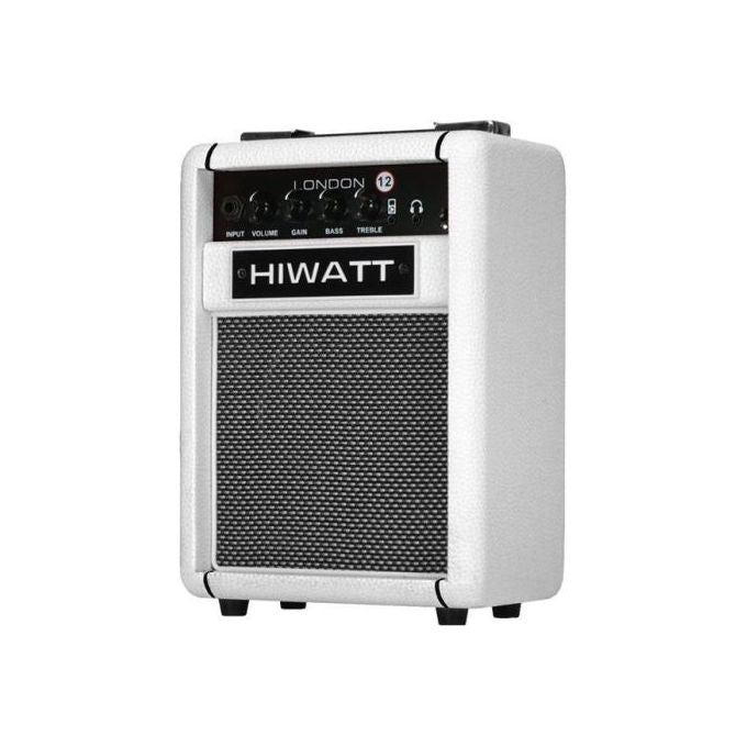 Hiwatt LONDON 12 Amplificatore Combo Chitarra 12W 2 Canali Bluetooth Uscita Cuffie 3.5 mm colore Bianco