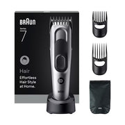 Braun HC7590 Series 7 Tagliacapelli Ricaricabile 17 Lunghezze 3-35 mm Autonomia 50 min colore Nero Argento
