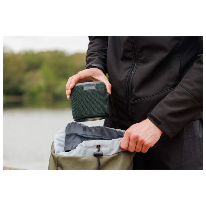 Pure 253346 Woodland Mini Radio Portatile DAB+ FM Bluetooth 5.3 5W IP67 Batteria 17h colore Nero