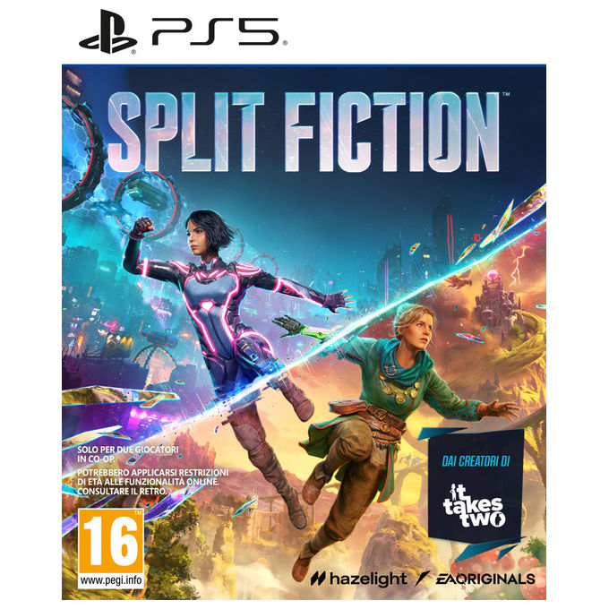 Electronic Arts Split Fiction Videogioco PlayStation 5 Azione Avventura Co-op Multiplayer PEGI 12