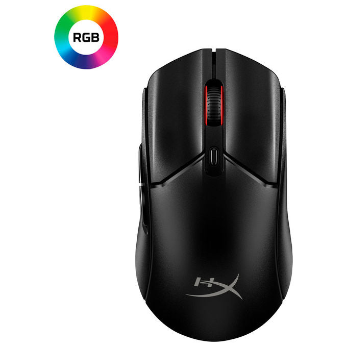 HyperX 8R2E6AA Pulsefire Haste 2 Core Mouse Gaming Wireless Ambidestro 12000 DPI 6 tasti 100h colore Nero