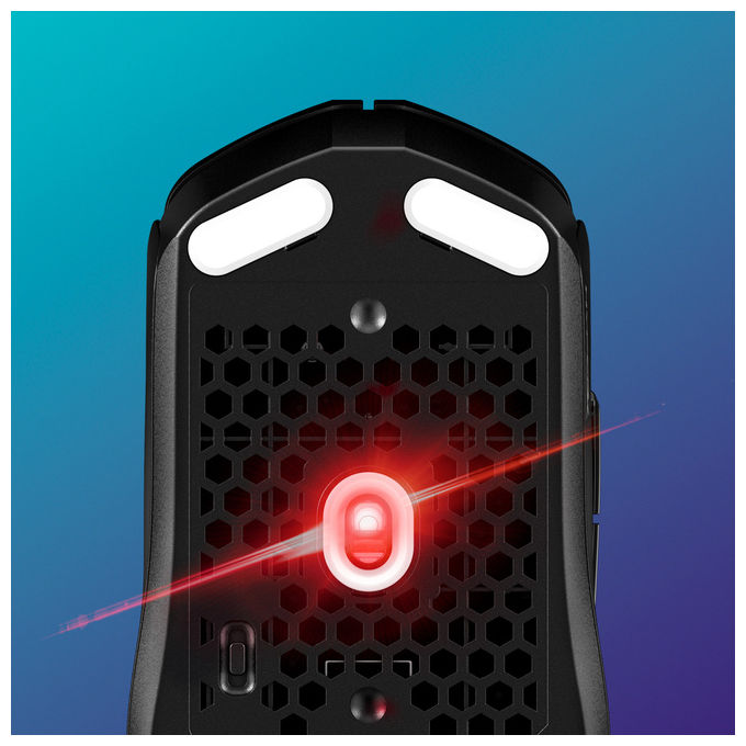 HyperX 8R2E6AA Pulsefire Haste 2 Core Mouse Gaming Wireless Ambidestro 12000 DPI 6 tasti 100h colore Nero