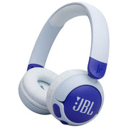 JBL JBLJR320BTBLU Junior 320BT Cuffie On Ear per Bambini Bluetooth 5.3 50 ore Microfono Integrato Safe Sound colore Blu