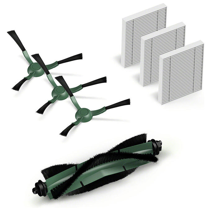 IRobot 100000046 Kit Ricambio Roomba Combo Essential 1 Spazzola Principale 3 Spazzole Laterali 3 Filtri HEPA colore Grigio