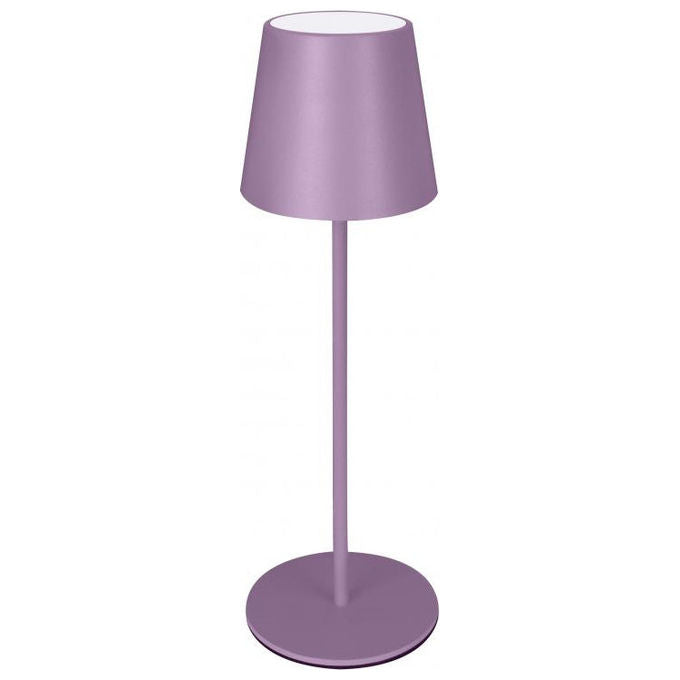 New Majestic 120451 LP Agata Nuances Lampada da Tavolo LED Touch 2W 200lm Batteria USB-C colore Lilla'