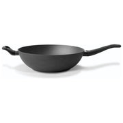 TVS CS79532371 Virtus Induction Wok 32 cm Antiaderente R3SiSTEK Alluminio Adatto Induzione colore Nero
