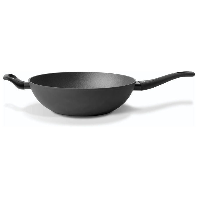 TVS CS79532371 Virtus Induction Wok 32 cm Antiaderente R3SiSTEK Alluminio Adatto Induzione colore Nero